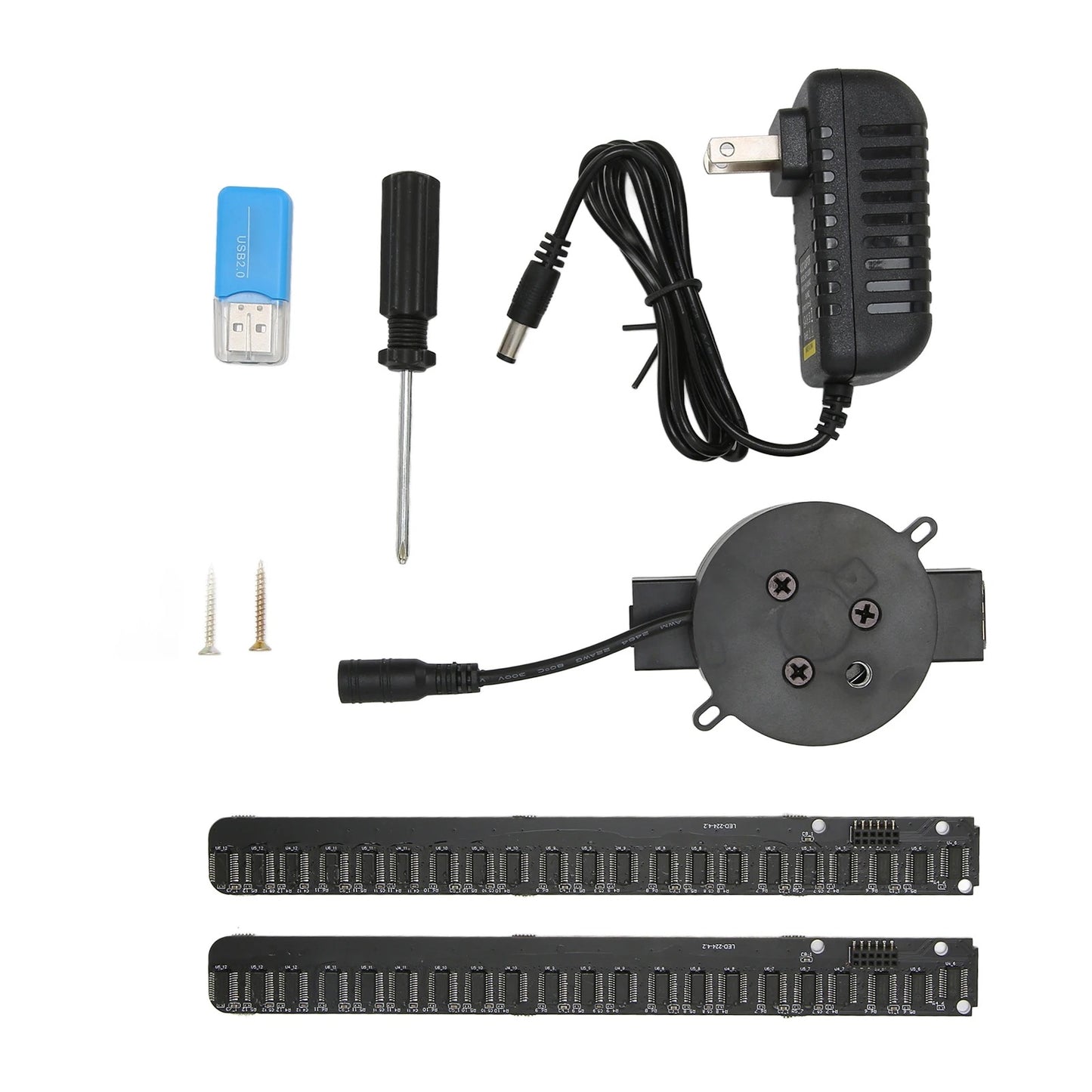 3D Hologram Fan 16.5 inch, WiFi 3D Projector with 224 LED Light Beads